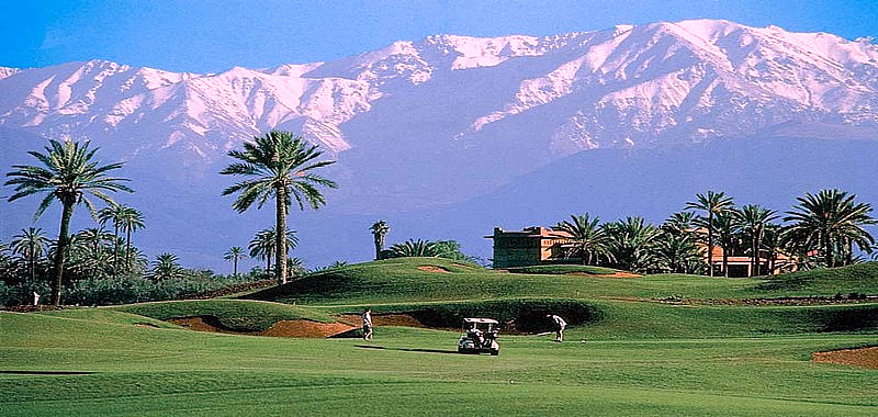 Golf 2 Green fees : 3j/2n - Riad + 2 Parcours Green fees au choix pour 2 pers..............265  / pers  